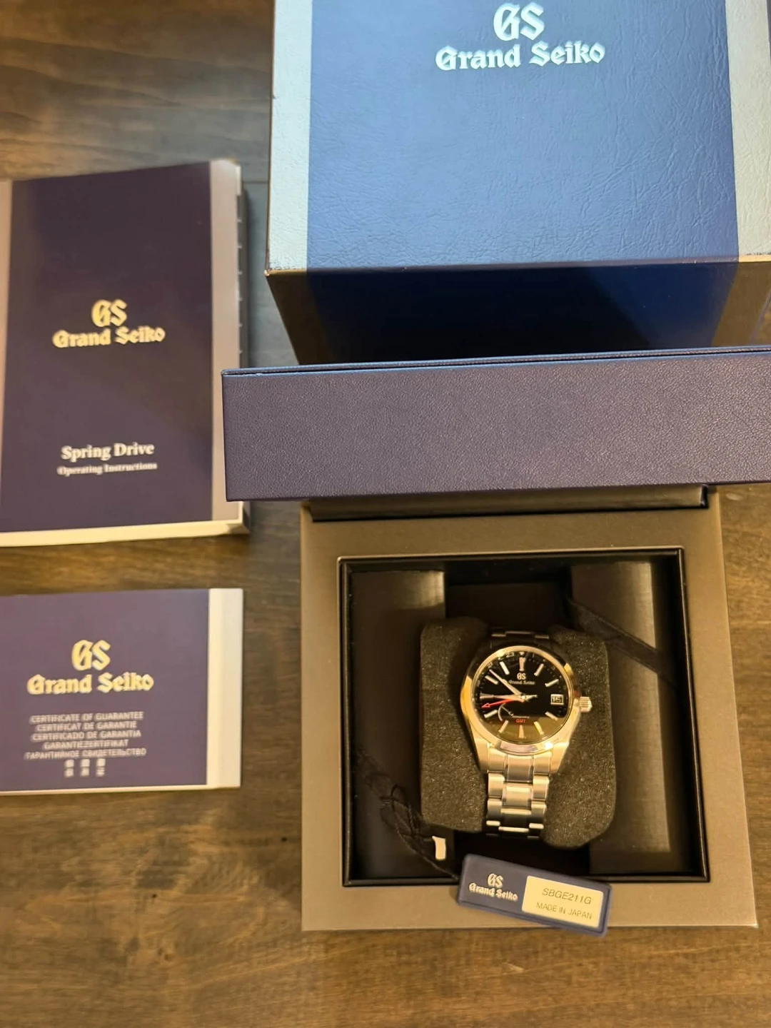 2020 Grand Seiko Heritage Collection Watch. Reference SBGE211G.