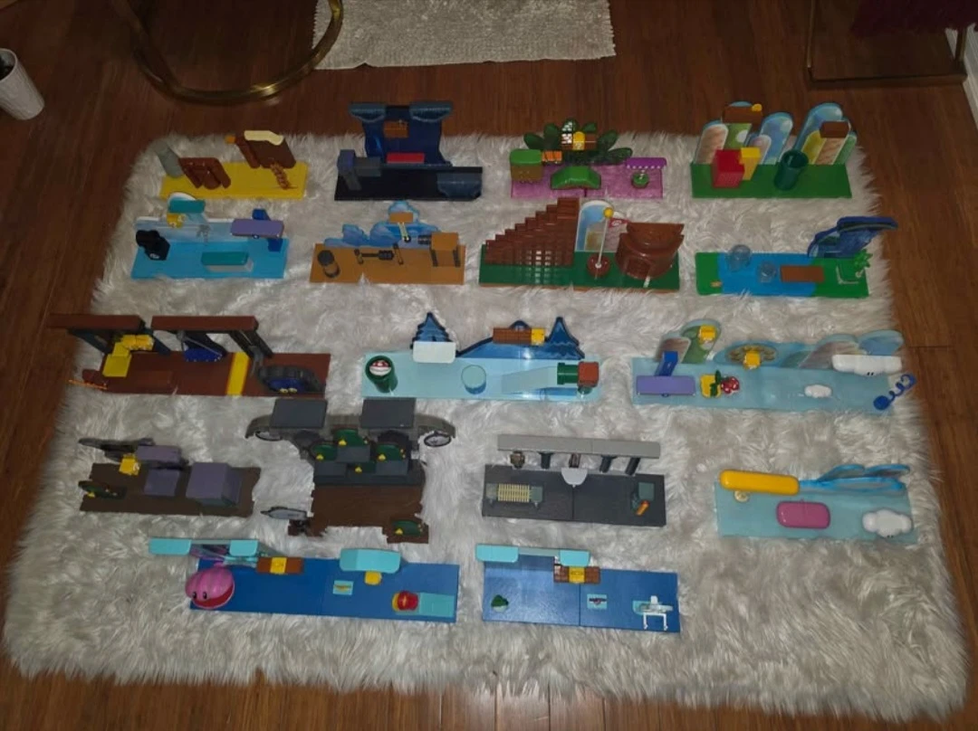All Super Mario Jakks Pacific Playsets