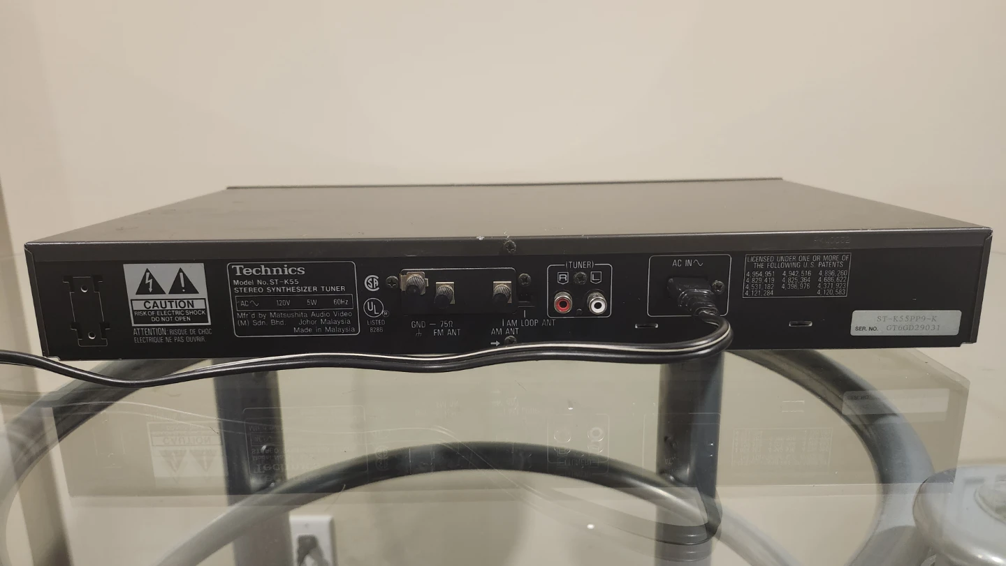 Technics ST-K55 Stereo Synthesizer Tuner - photo 3