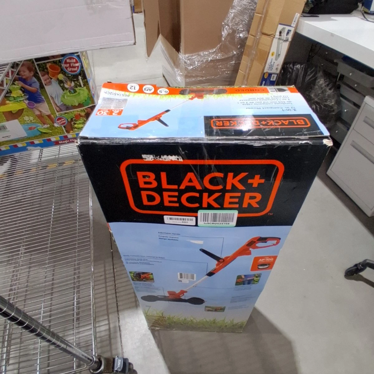 BLACK+DECKER 3-in-1 Electric Lawn Mower, Trimmer - photo 4