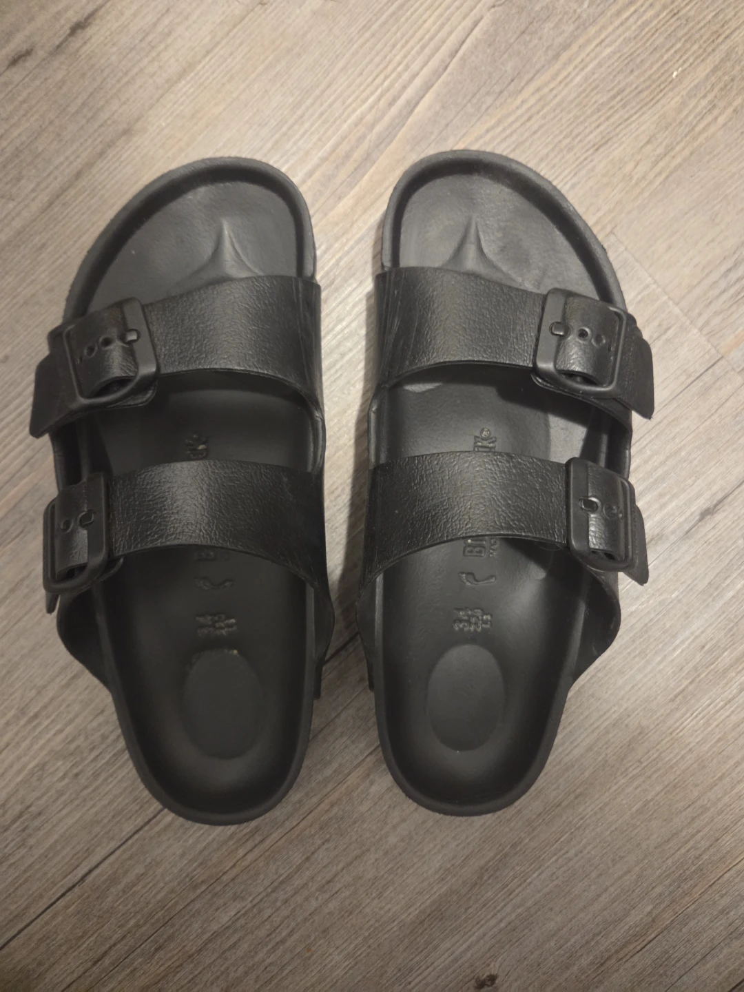 Birkenstock Arizona EVA Sandals Black Size 34