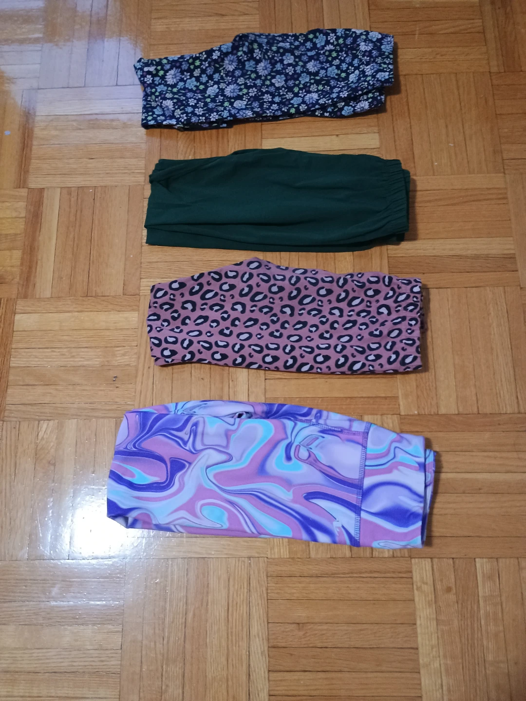 Set of 4 Patterned Leggings