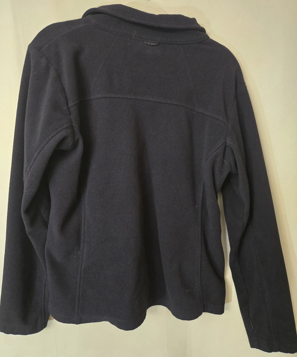 Men's Columbia Fleece.  X-LARGE Black full-zip.EUC. - photo 3