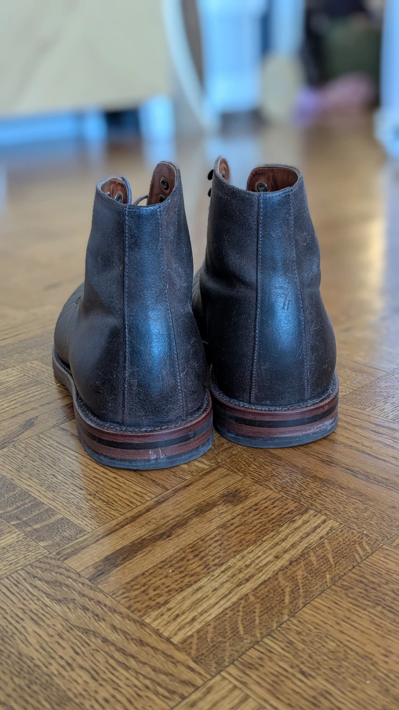 Grant Stone Brown Leather Boots Size 10D - photo 3