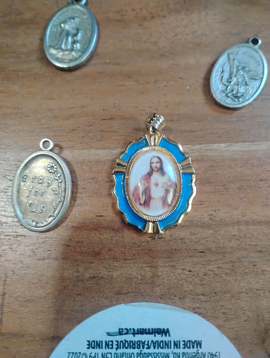 Religious Keepsake Box and Rosary Set - photo 2
