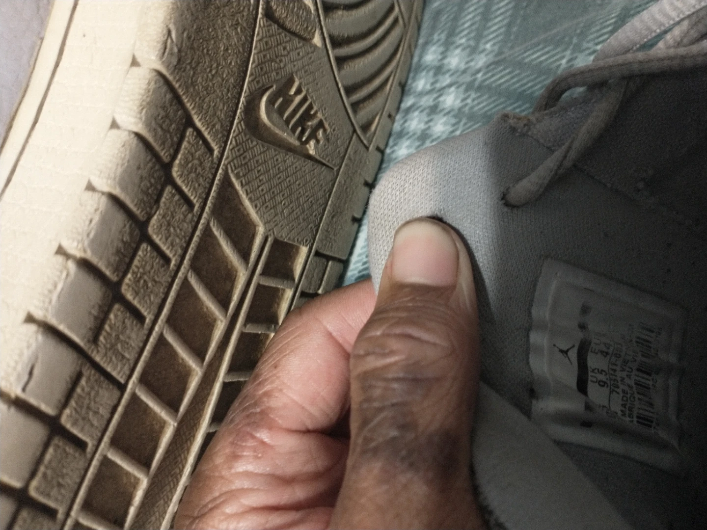 Jordan Flight 23 RST Grey Sneakers - photo 4