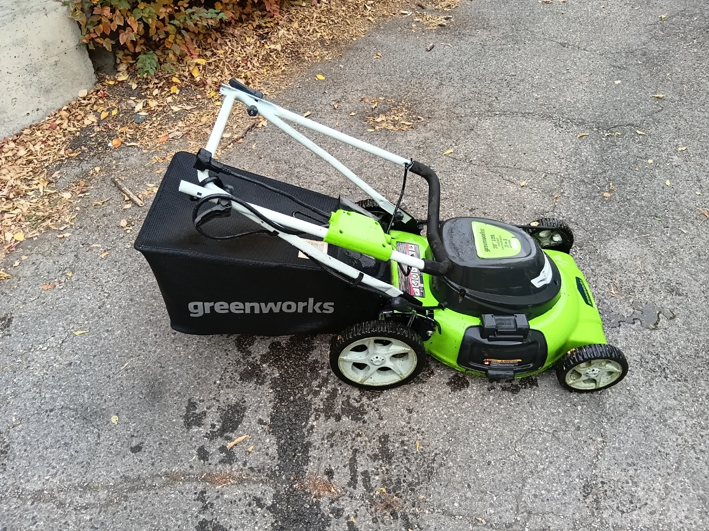 Greenworks 20" Premium Electric Lawn Mower - photo 4