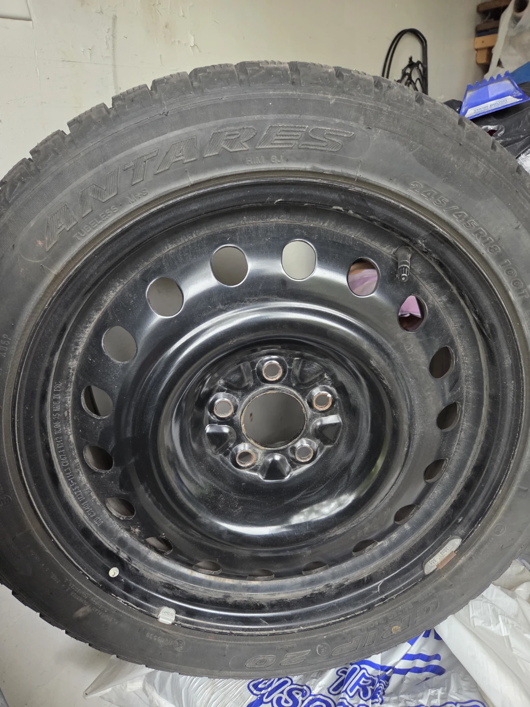 Antares Grip 20 Winter Tire on Steel Rim - photo 2
