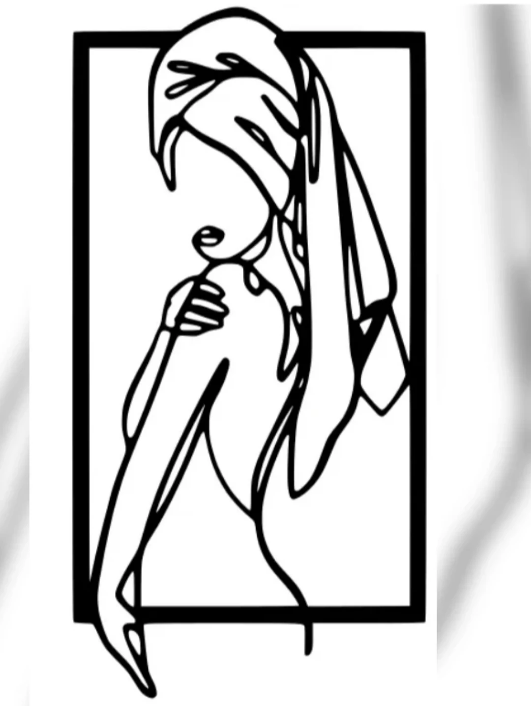 Home Decor Silhouette Art