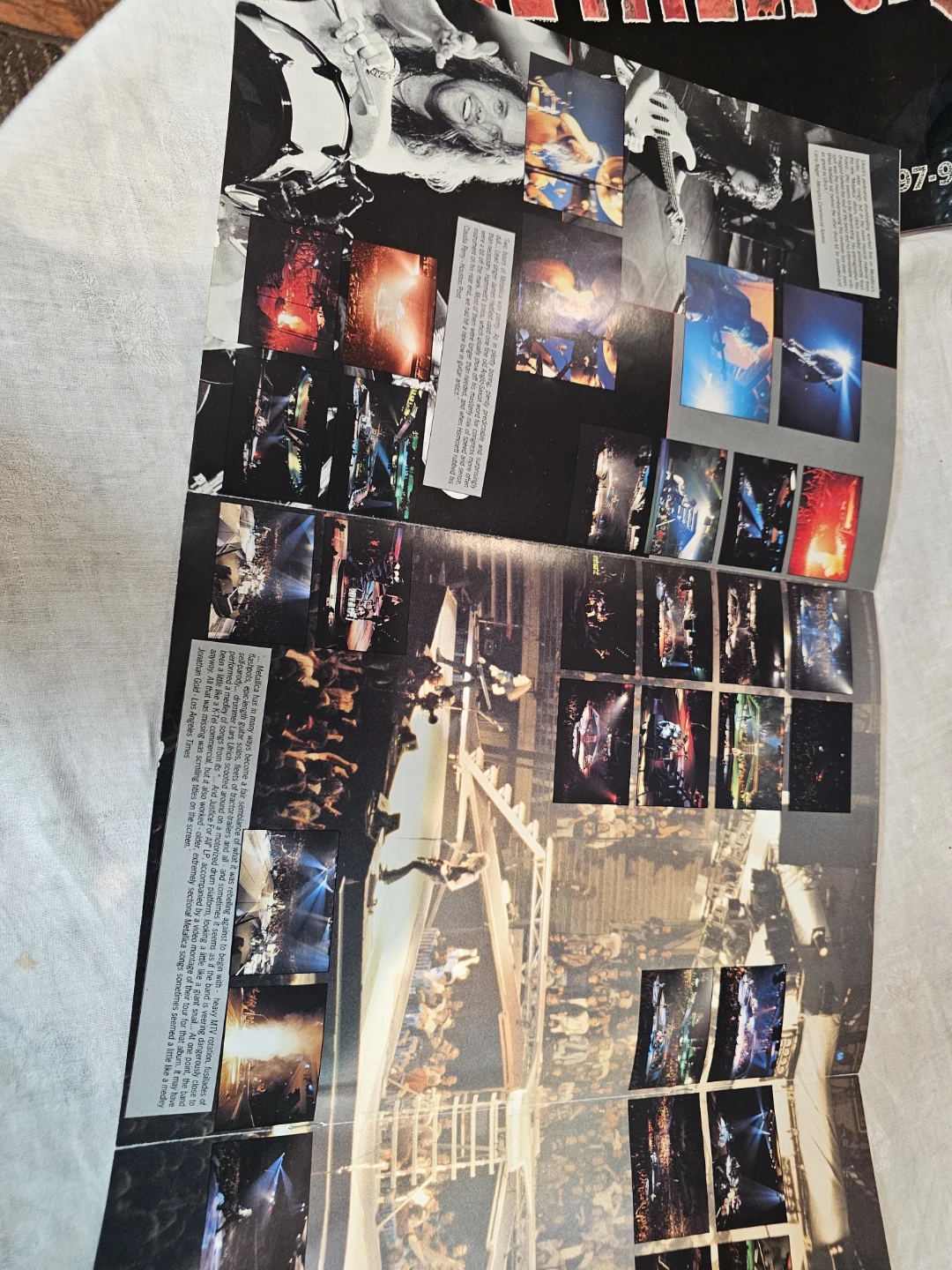Vintage Metallica Wherever I May Roam 91-92 Tour Programme - photo 4