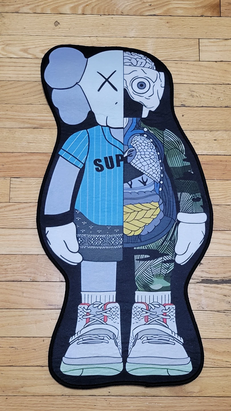 KAWS x Supreme Flayed Rug