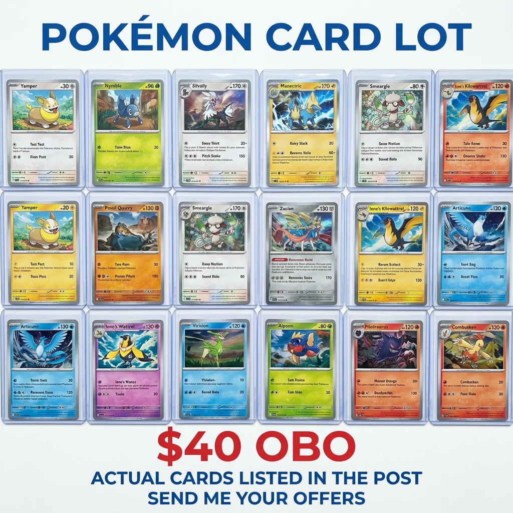 $40 Hollar Pokemon cards