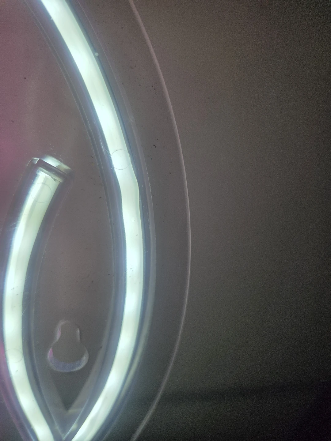 Skull Neon Wall Light with Pink Bow - photo 4
