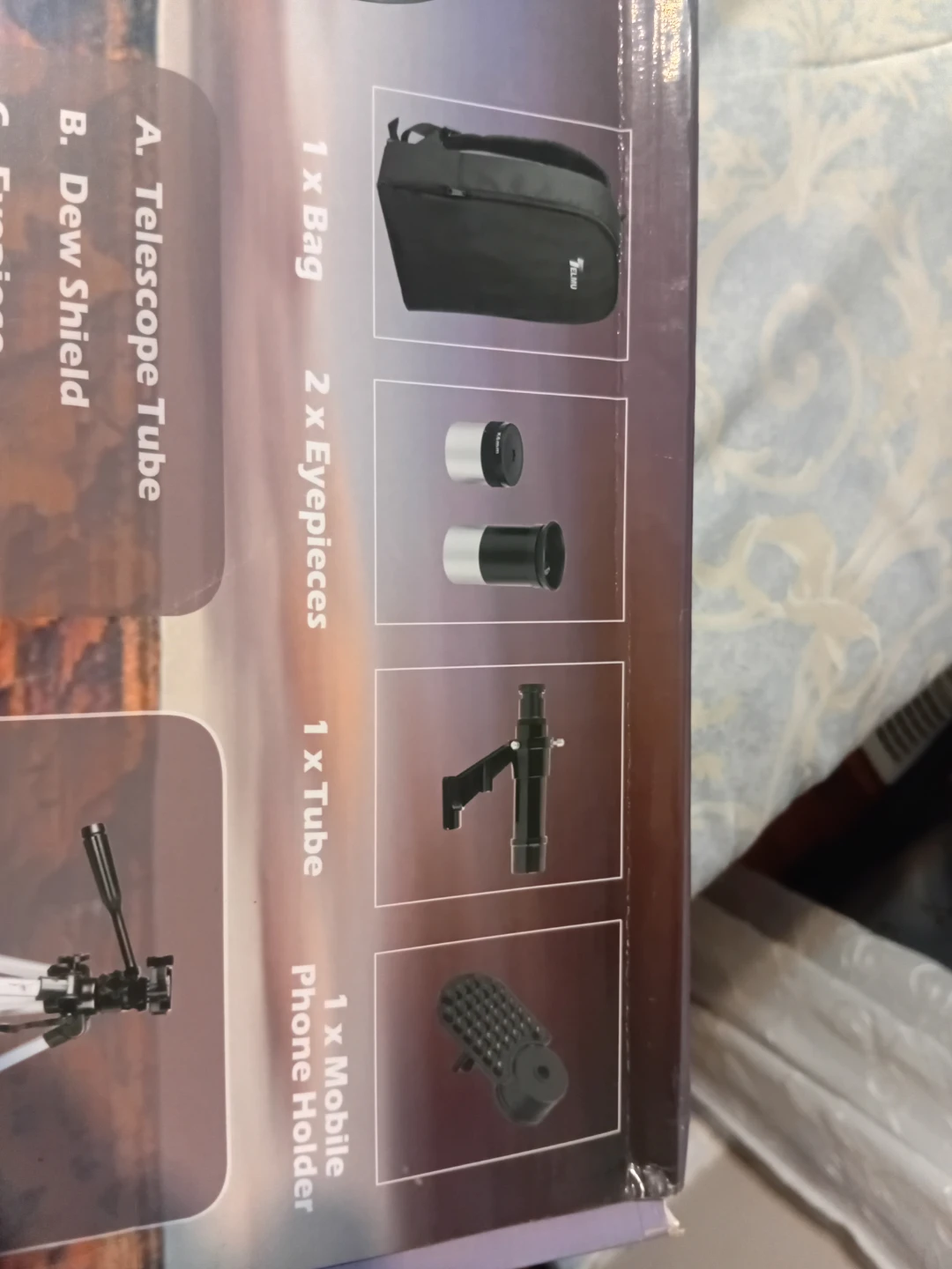 Telmu F40070M Astronomical Telescope - photo 3