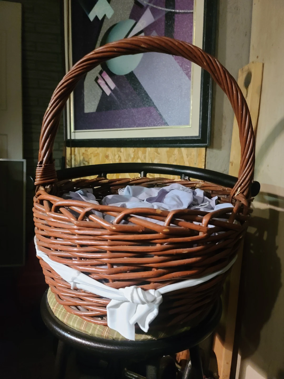 Wicker Storage Basket
