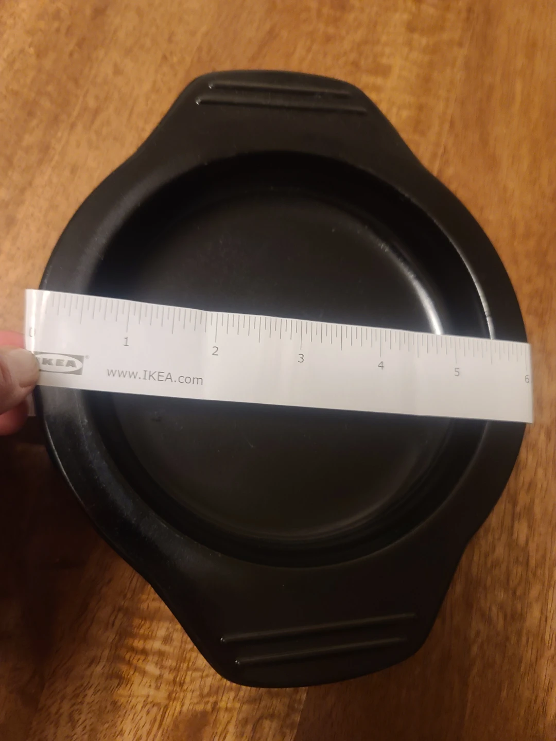 Set of 4 Black Ceramic Plates - photo 5
