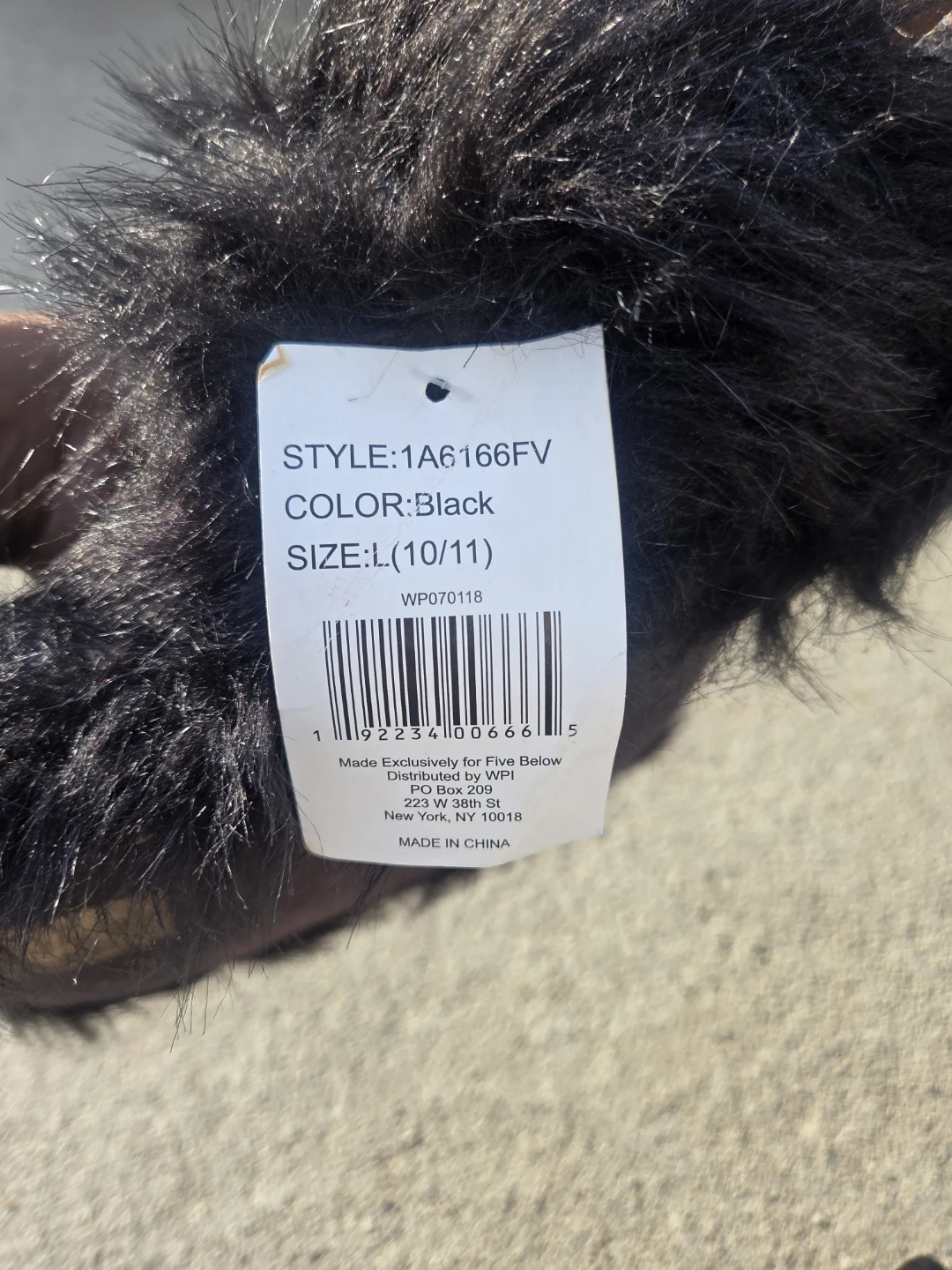 Sole mates Black Cat Slippers Size L - photo 4