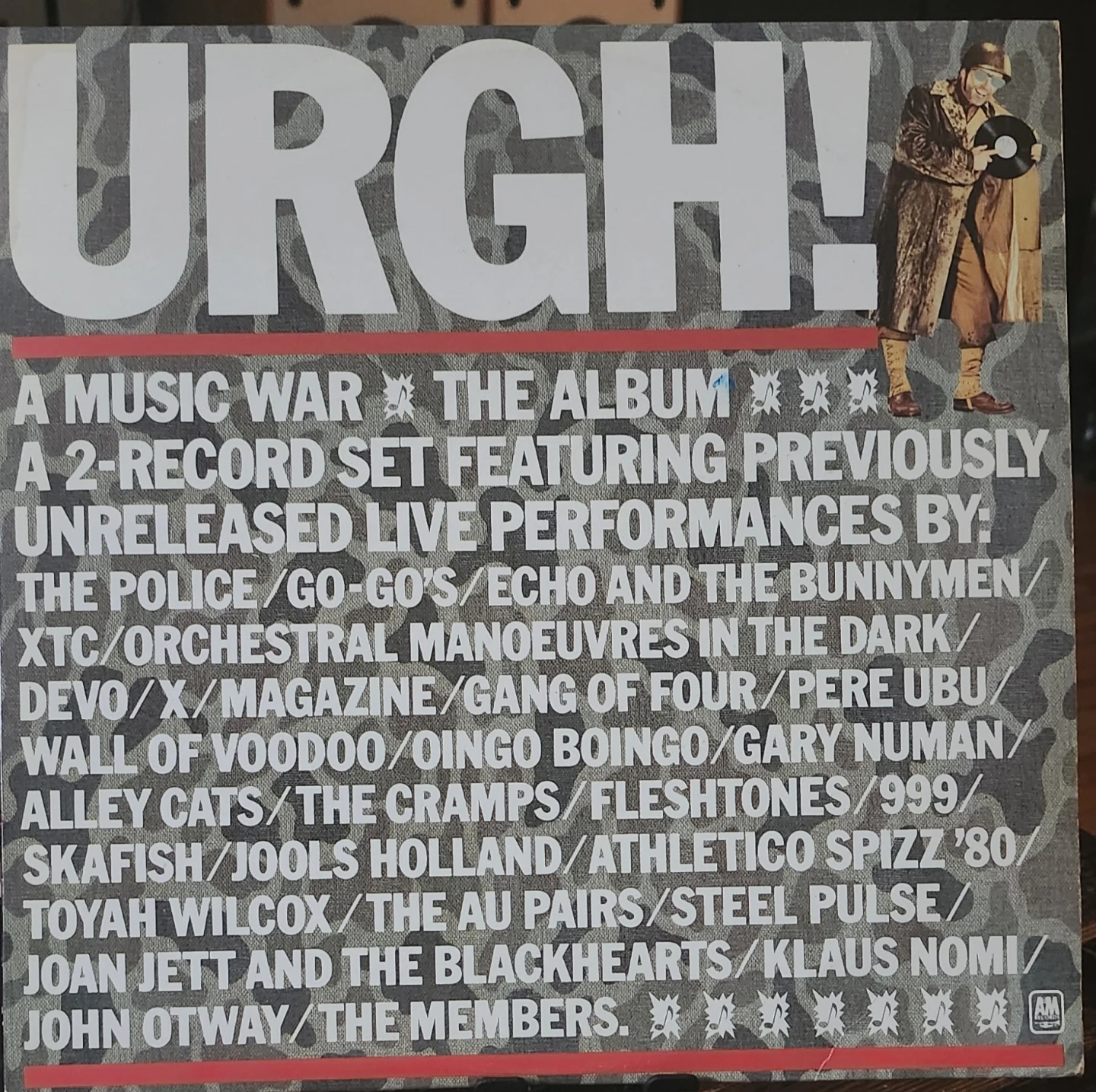 Urgh! A Music War Vinyl 2-Record Set