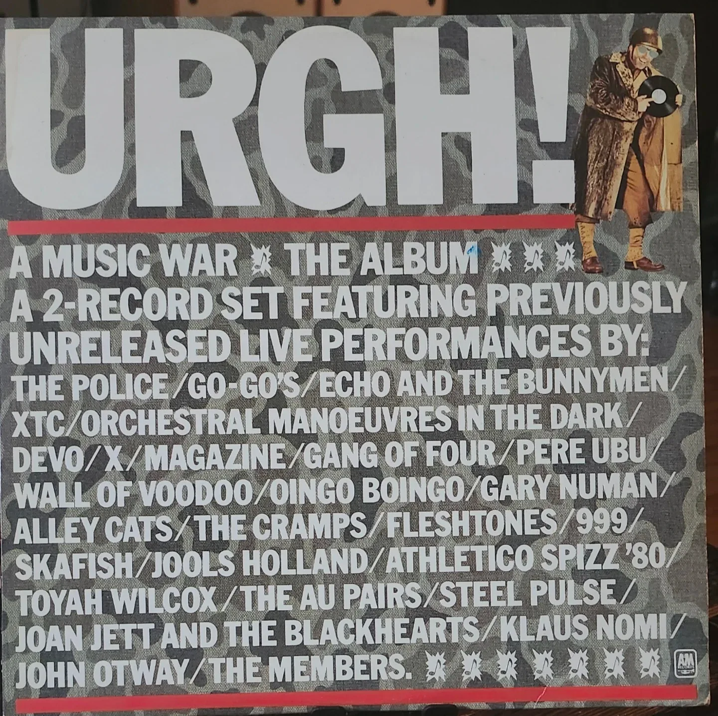 Urgh! A Music War Vinyl 2-Record Set