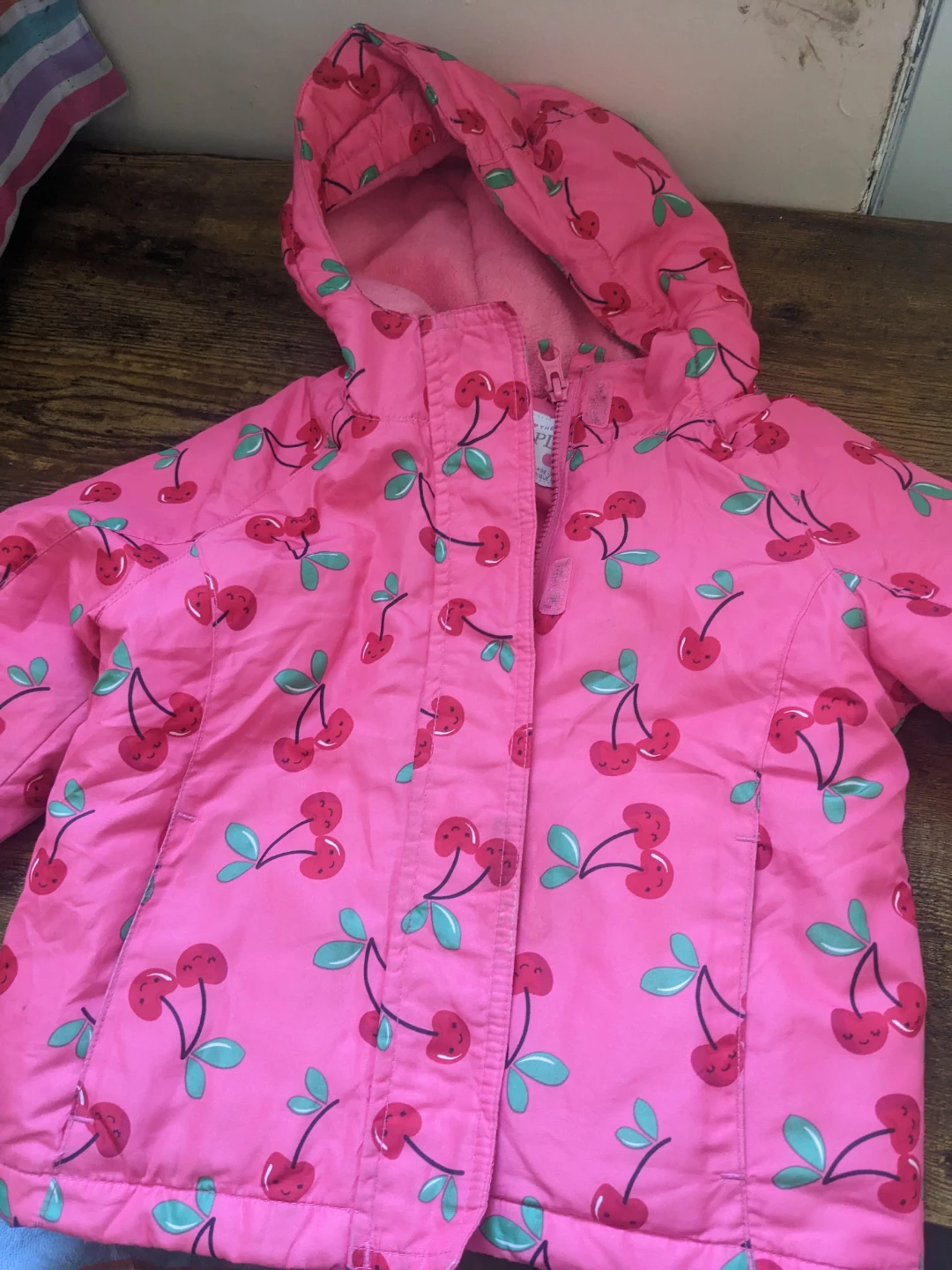 The Children's Place Pink Cherry Print Jacket