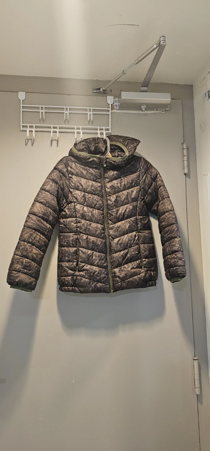 here+there Quilted Hooded Jacket Size 128