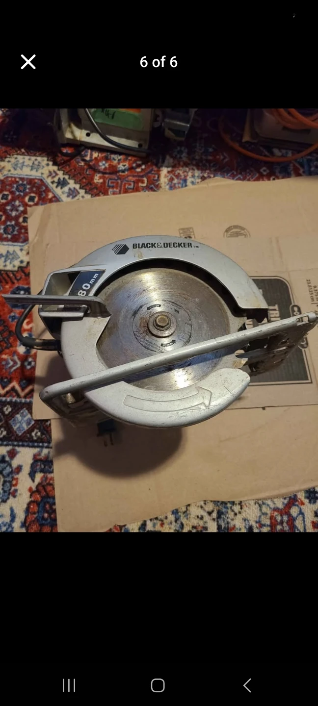 Black & Decker 5738 Type 7 Circular Saw - photo 5