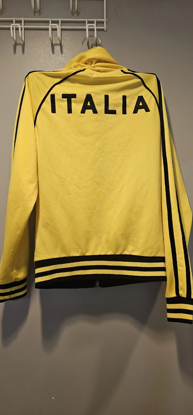 Italia Yellow Zip-Up Hoodie - photo 4