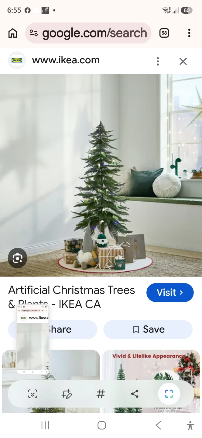 Artificial Christmas Tree 150cm