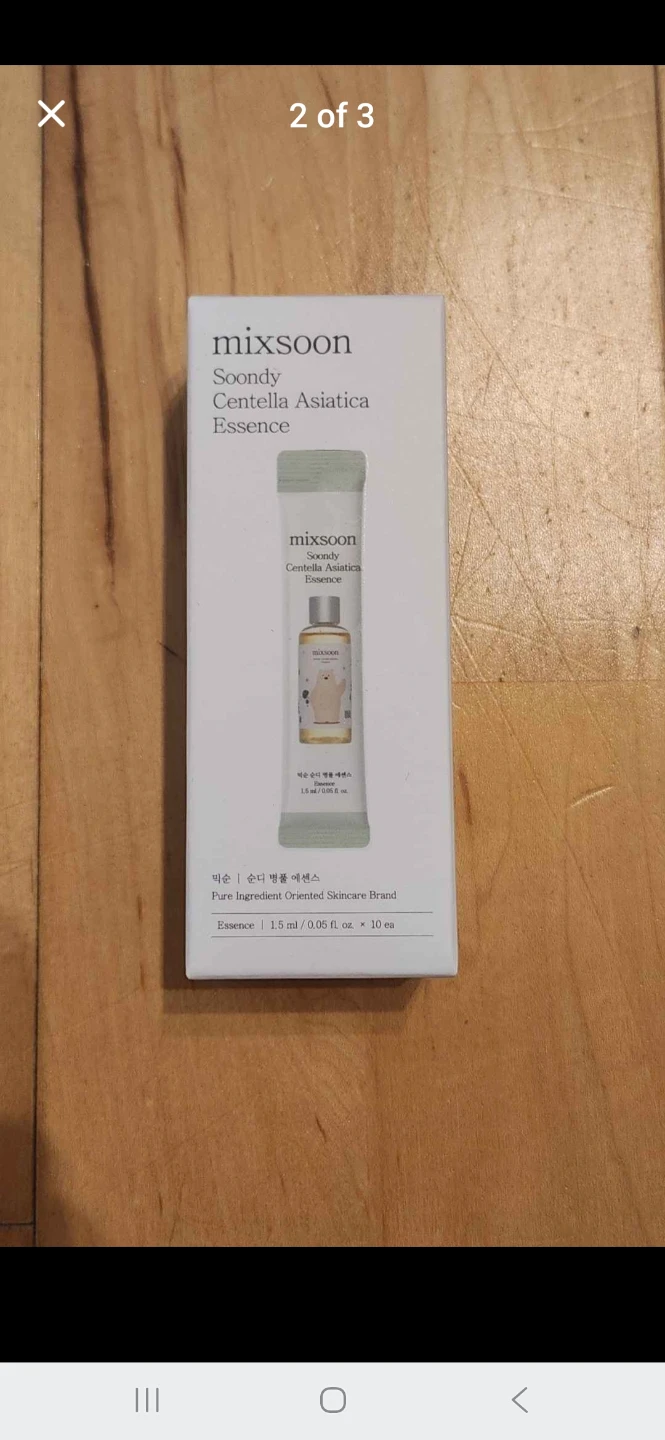 mixsoon Soondy Centella Asiatica Essence Sample - photo 2