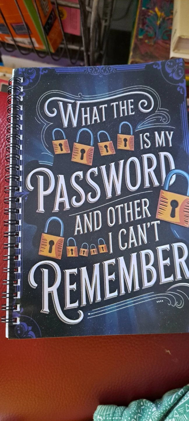 Password and Information Tracker Notebook
