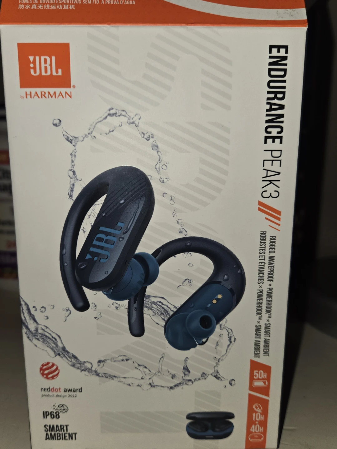 JBL Endurance Peak 3 Wireless Earbuds - photo 2