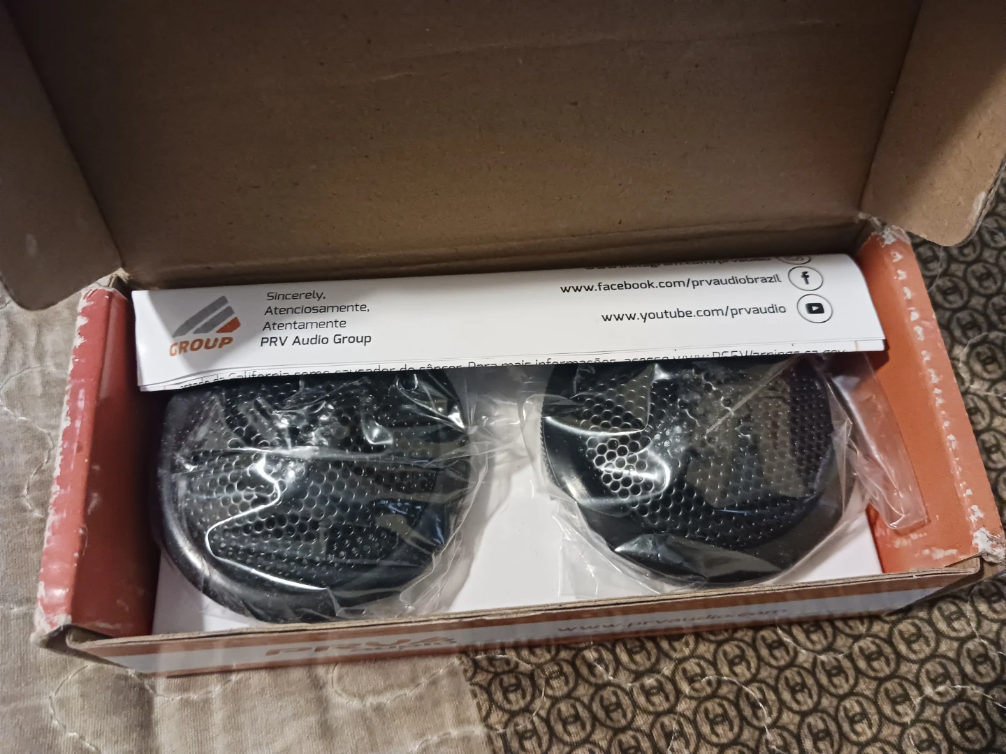 PRV Audio Soft Dome Tweeters