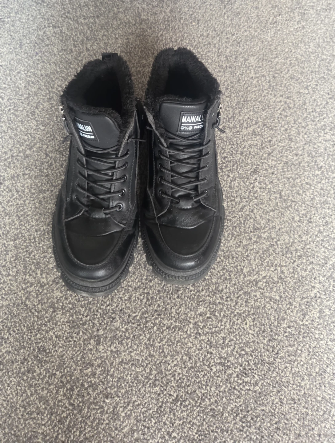 Black Winter Boots – Size 42