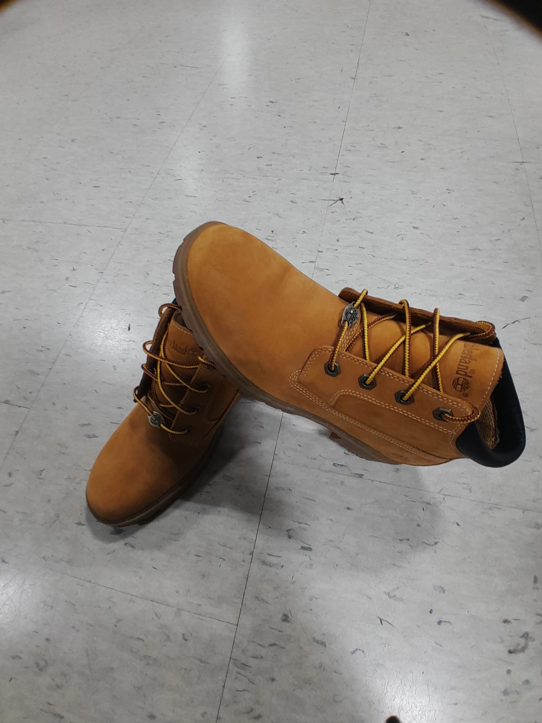 Timberland Wheat Nubuck Ankle Boots Women's Size 9.5 - photo 4