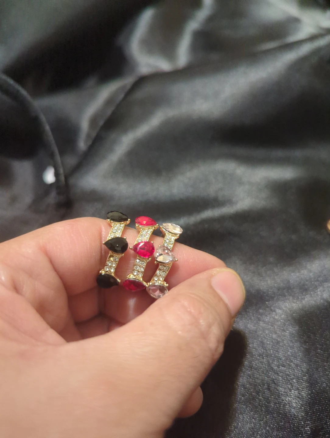 Set of Three Fashion Rings,  $4 each