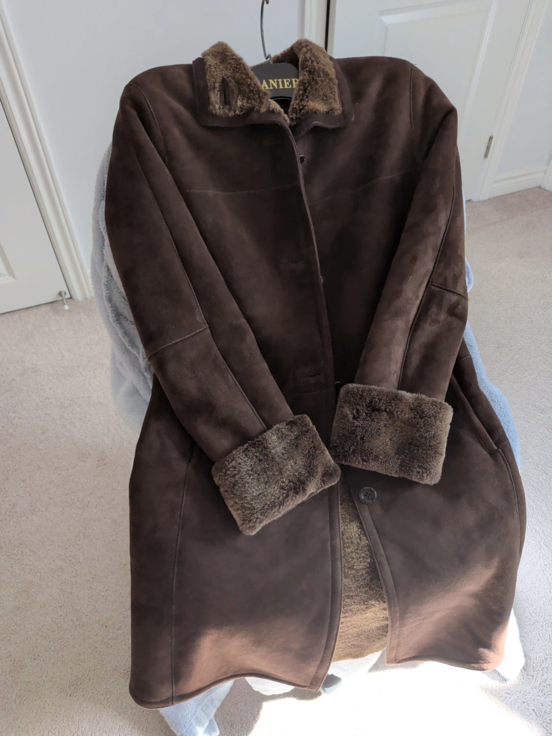 Danier Sheep Skin Coat