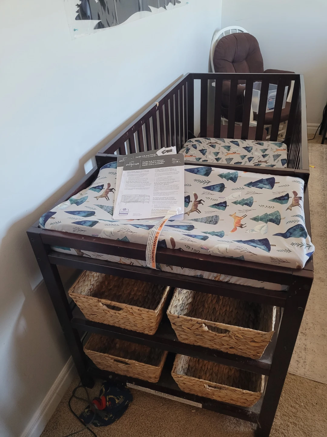 Storkcraft Pacific Crib and Changer