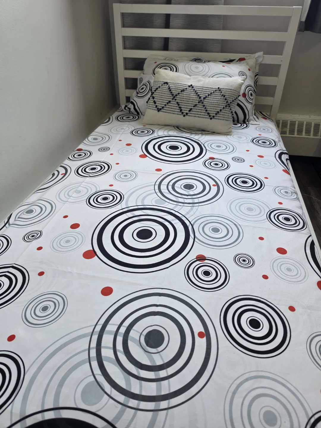 Geometric Print Twin Bed Comforter Set - photo 3