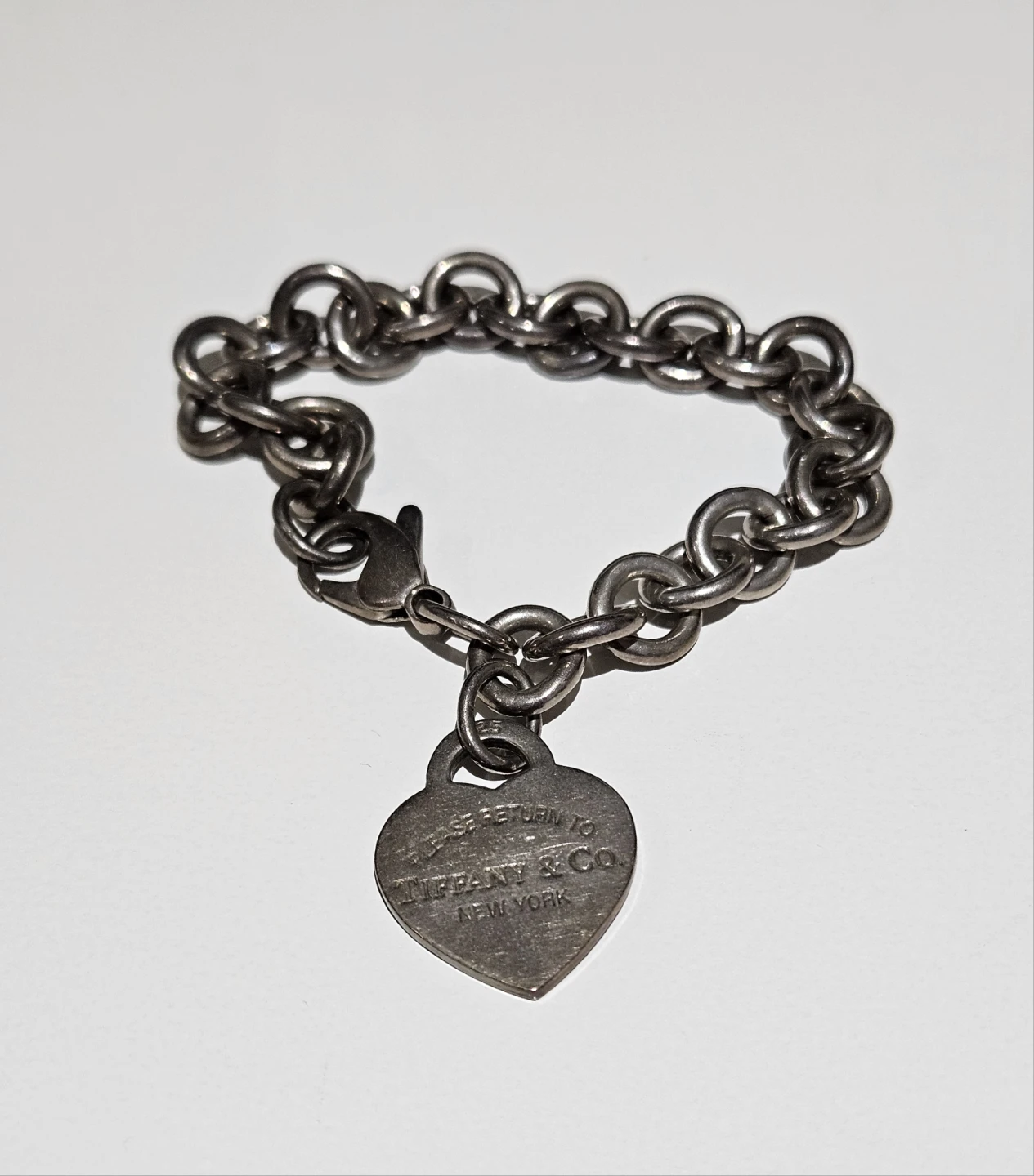 Tiffany & Co Return To Tiffany Heart Tag Charm Bracelet