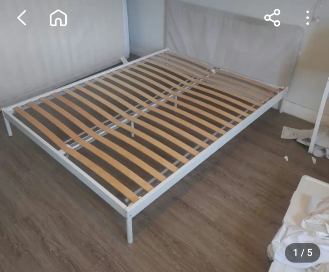 IKEA KLEPPSTAD Queen Bed Frame with slats