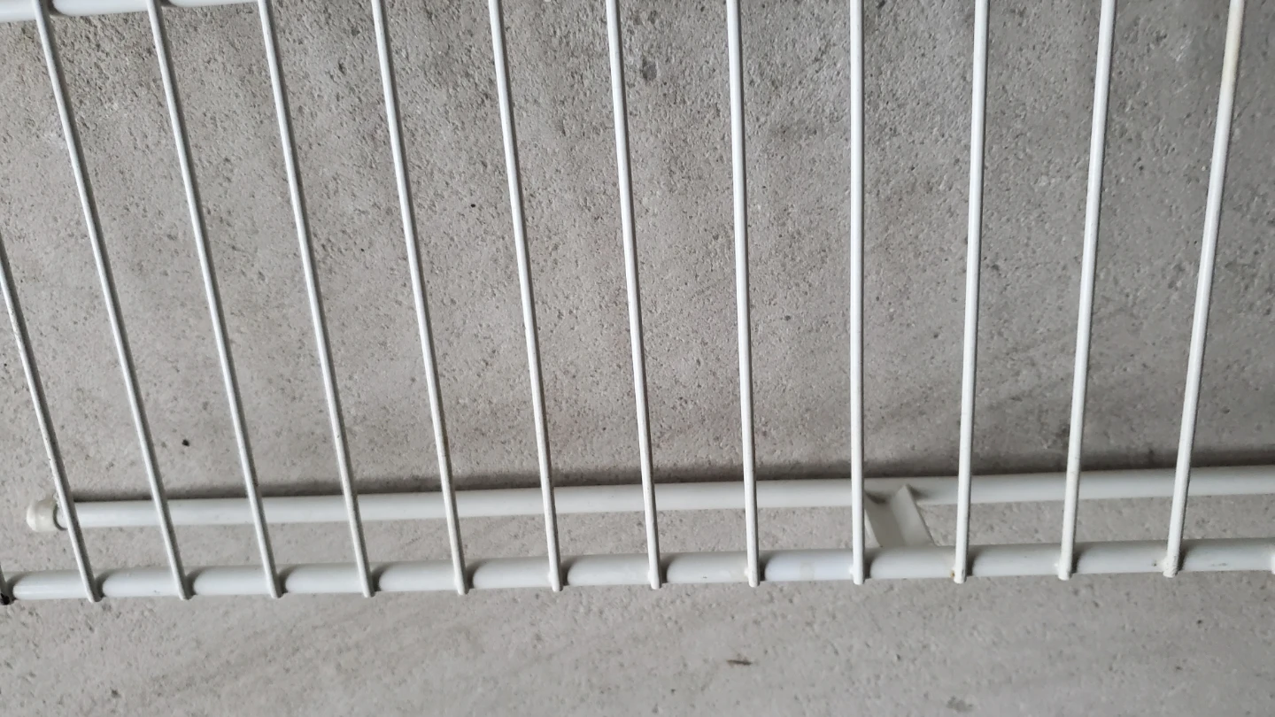 White Wire Closet Shelf - photo 4
