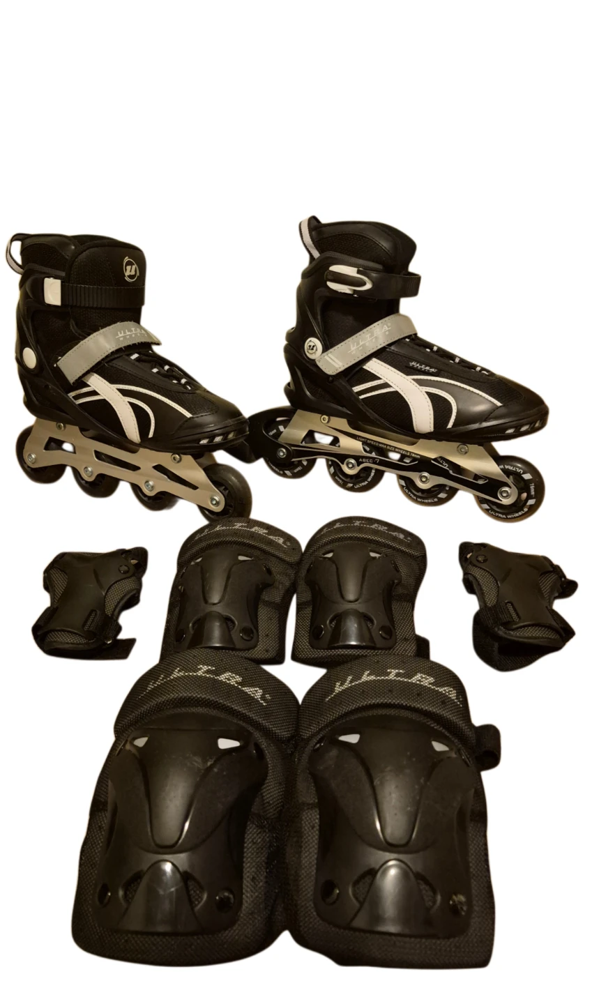 Ultra Inline Skates and Protective Gear Set