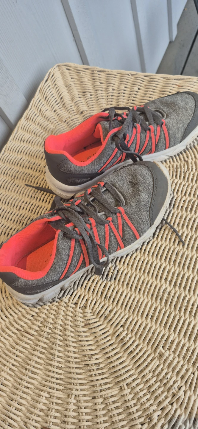 Karrimor Grey and Red Sneakers