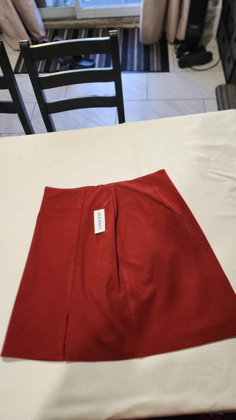 Old Navy Red Mini Skirt XS - photo 3