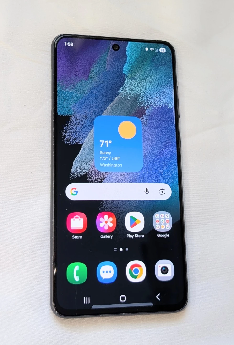 Samsung Galaxy S21 FE 5G 128GB UNLOCKED Cell Phone -QUEENS