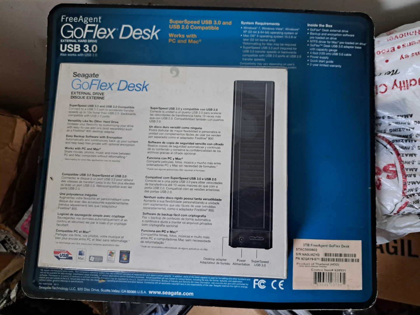New 3TB Seagate External Hard Drive / Mac & Windows - photo 2