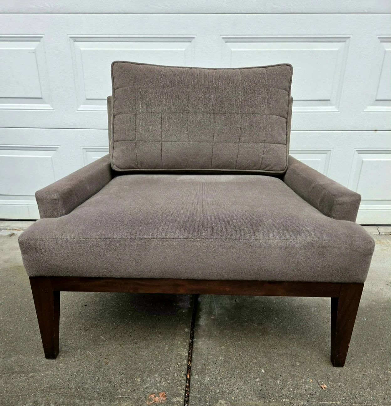 Custom Modern Lounge Chair. Like New from Showhome!