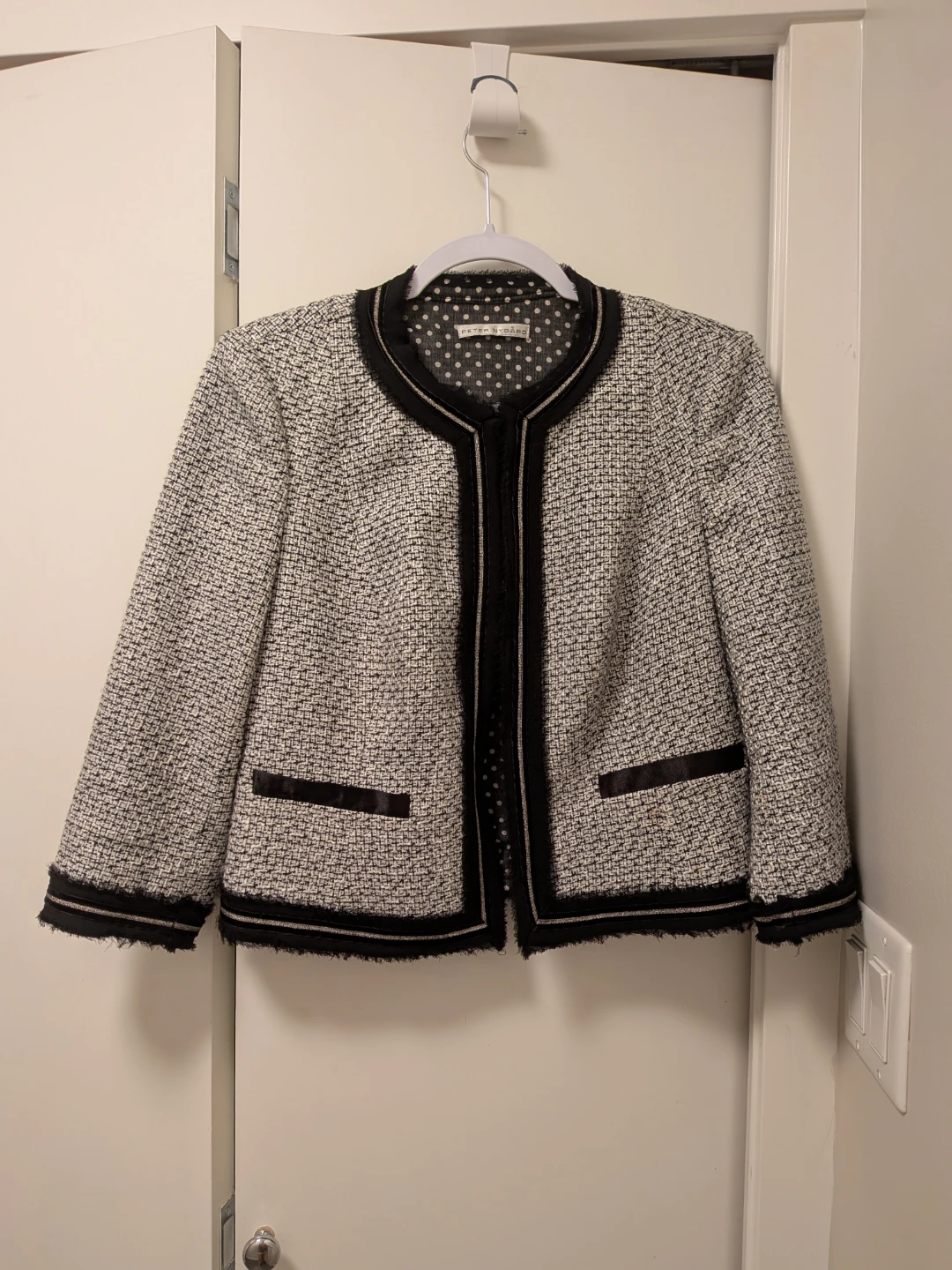 Peter Nygard Tweed Jacket