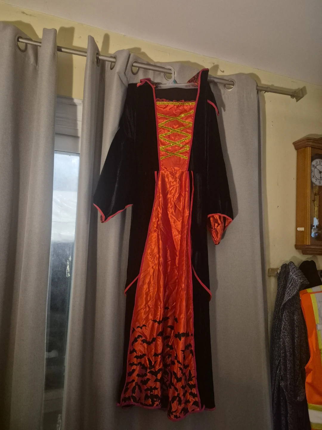 Dracula costume dress, size XL
