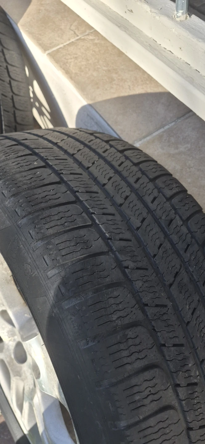Alloy rims for Acura MDX with 255/55 R18 Michelin winter tires - photo 3